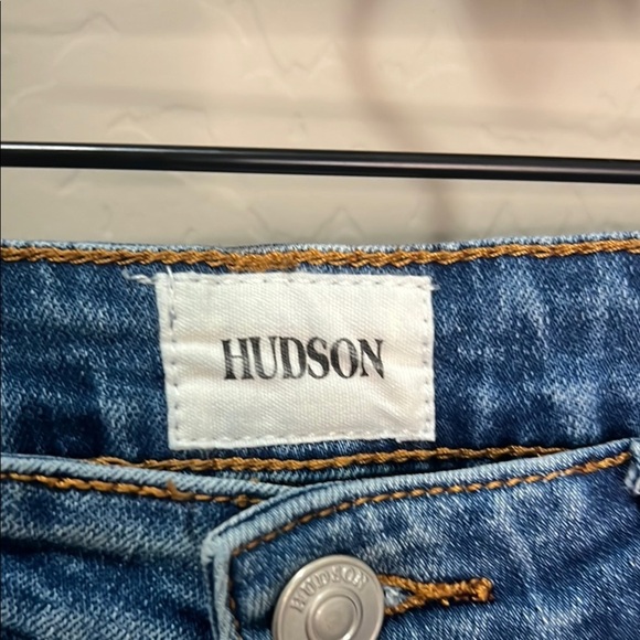 Hudson Jeans Girls Women’s Blue Distressed Skinny Stretchy Comfy Slim Vintage - Picture 5 of 14